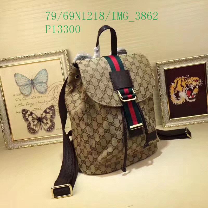 Gucci Bag-(4A)-Backpack-,Code:GGB111004,$: 79USD