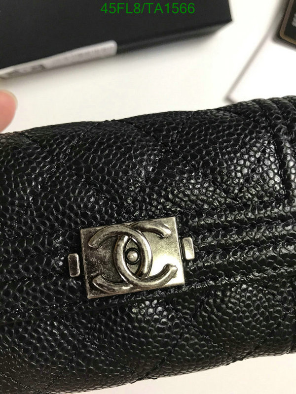 Chanel Bags ( 4A )-Wallet-,Code: TA1566,$: 45USD
