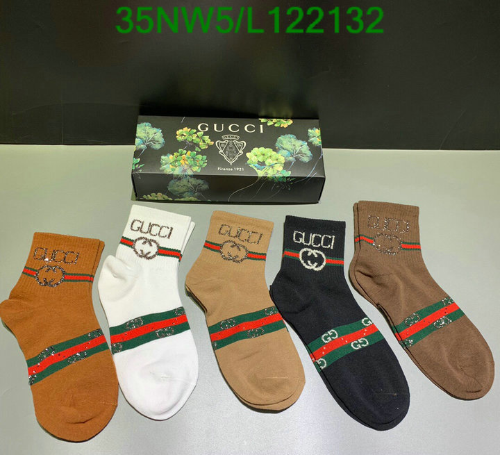 Sock-Gucci, Code: L122132,$: 35USD