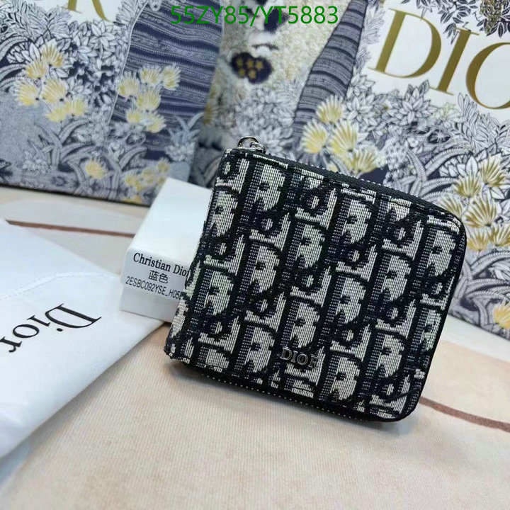 Dior Bags-(4A)-Wallet,Code: YT5883,$: 55USD