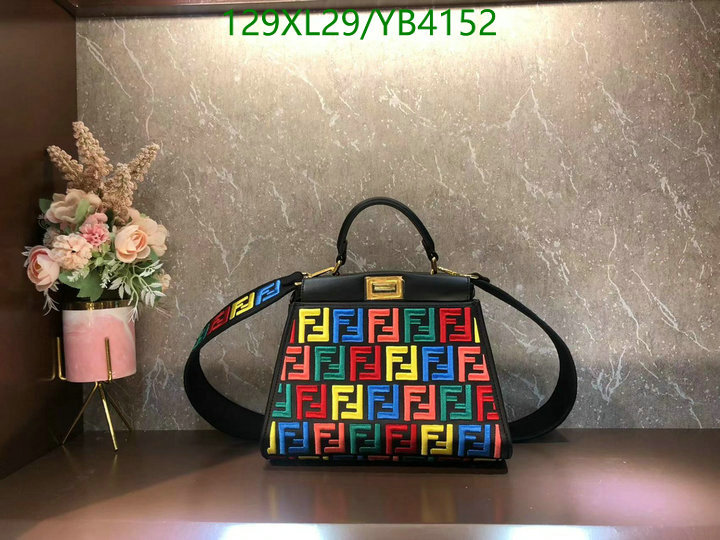 Fendi Bag-(4A)-Peekaboo,Code: YB4152,$: 129USD