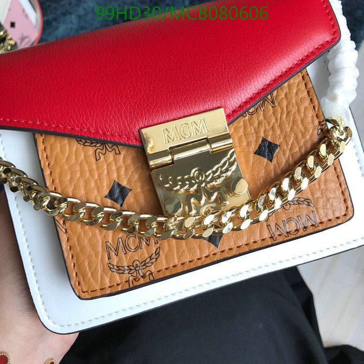 MCM Bag-(Mirror)-Diagonal-,Code:MCB080606,$:99USD