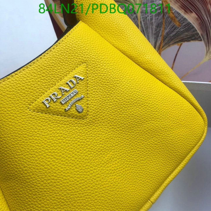 Prada Bag-(4A)-Handbag-,Code:PDBQ071811,$: 84USD