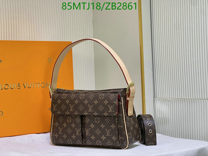 LV Bags-(4A)-Handbag Collection-,Code: ZB2861,$: 85USD