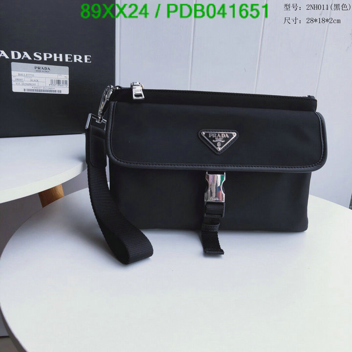 Prada Bag-(Mirror)-Diagonal-,Code: PDB041651,$: 89USD