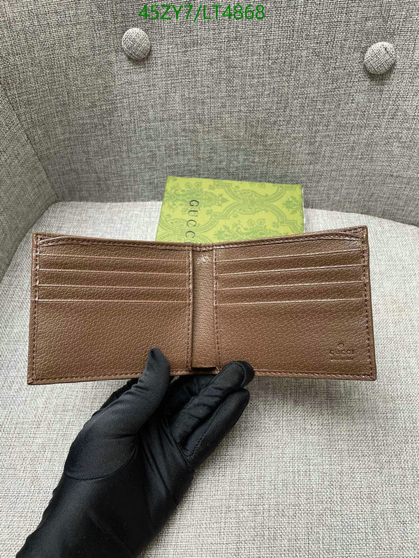 Gucci Bag-(4A)-Wallet-,Code: LT4868,$: 45USD