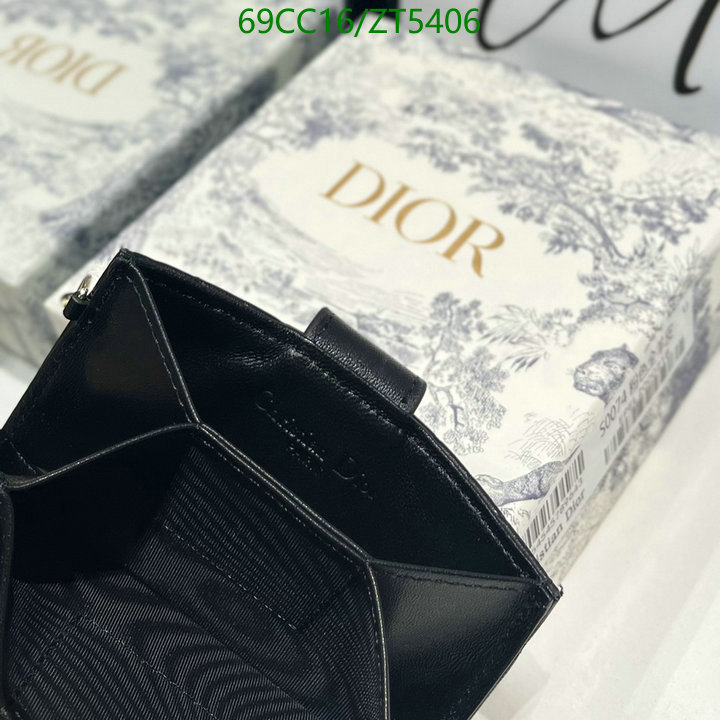 Dior Bags -(Mirror)-Wallet-,Code: ZT5406,$: 69USD