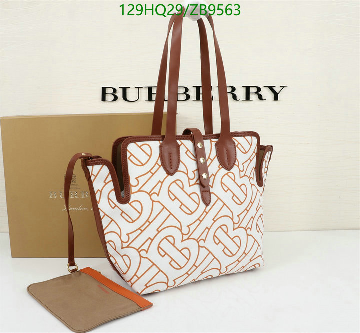 Burberry Bag-(4A)-Handbag-,Code: ZB9563,$: 129USD