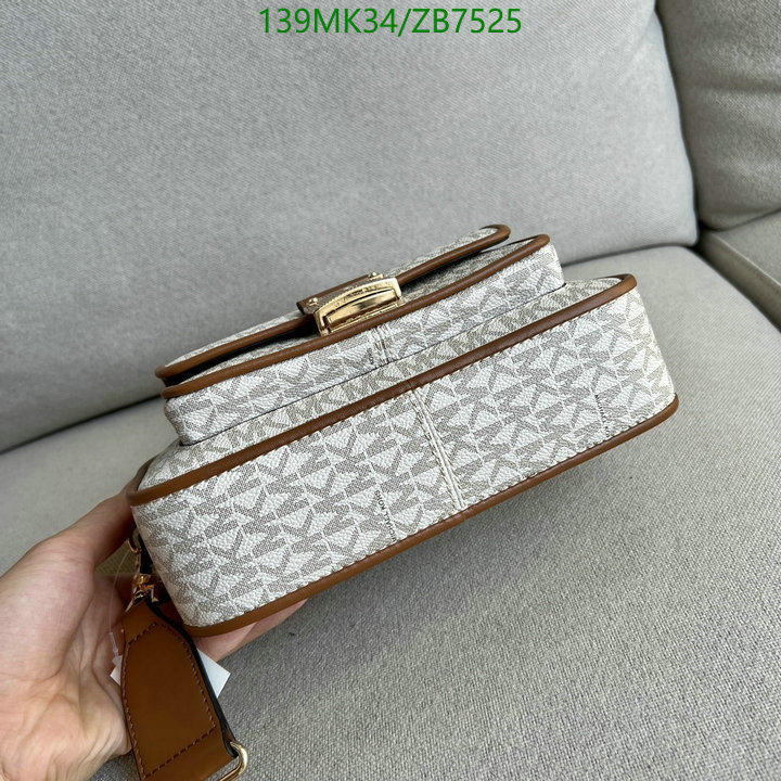 Michael Kors Bag-(Mirror)-Diagonal-,Code: ZB7525,$: 139USD