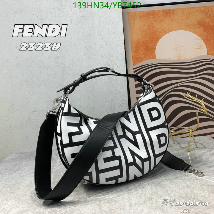 Fendi Bag-(4A)-Graphy-Cookie-,Code: YB7452,$: 139USD