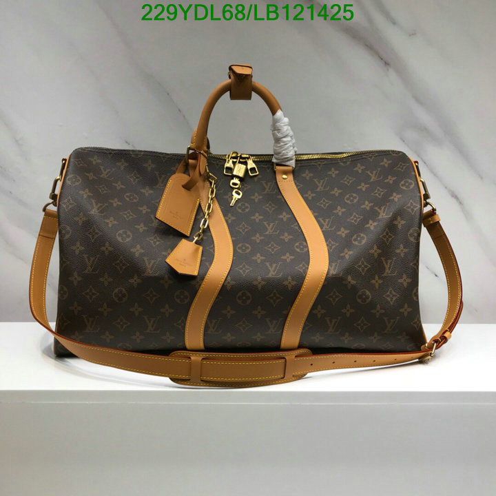 LV Bags-(Mirror)-Keepall BandouliRe 45-50-,Code: LB121425,$: 229USD