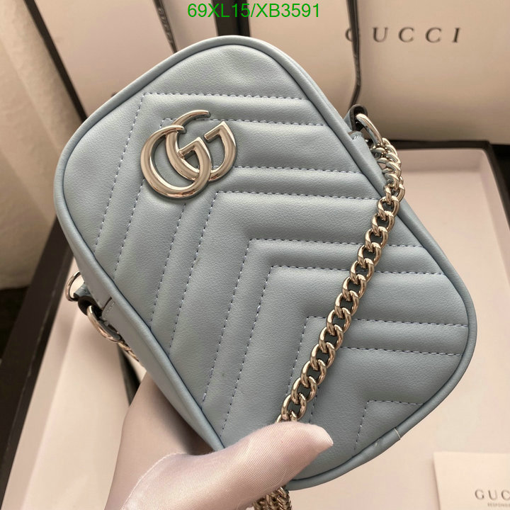 Gucci Bag-(4A)-Marmont,Code: XB3591,$: 69USD