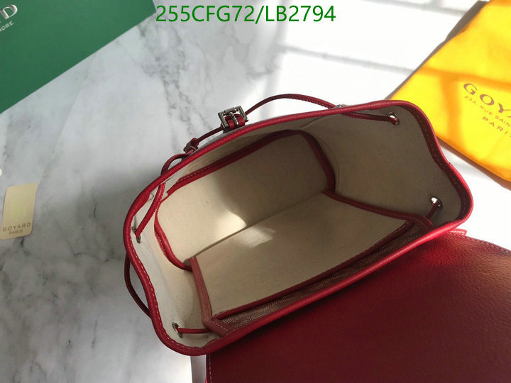 Goyard Bag-(Mirror)-Backpack-,Code: LB2794,$: 255USD