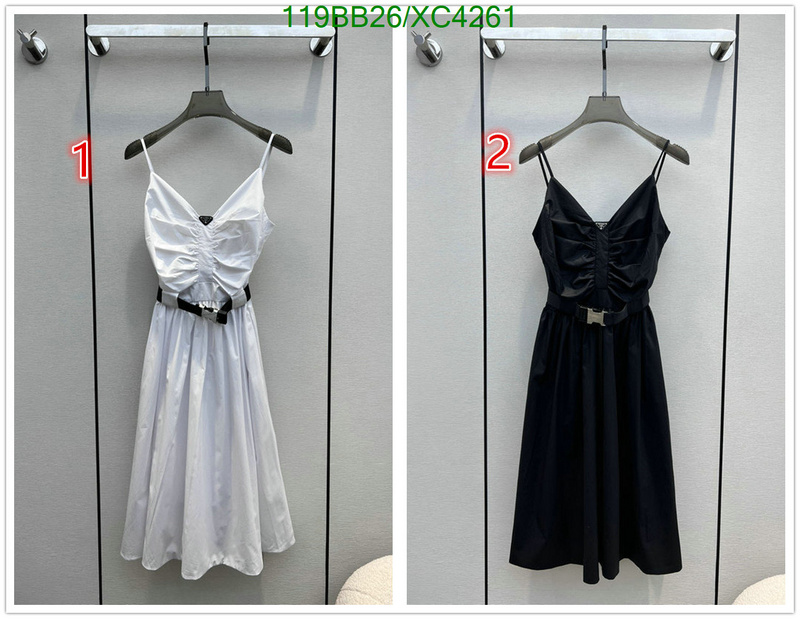 Clothing-Prada, Code: XC4261,$: 119USD