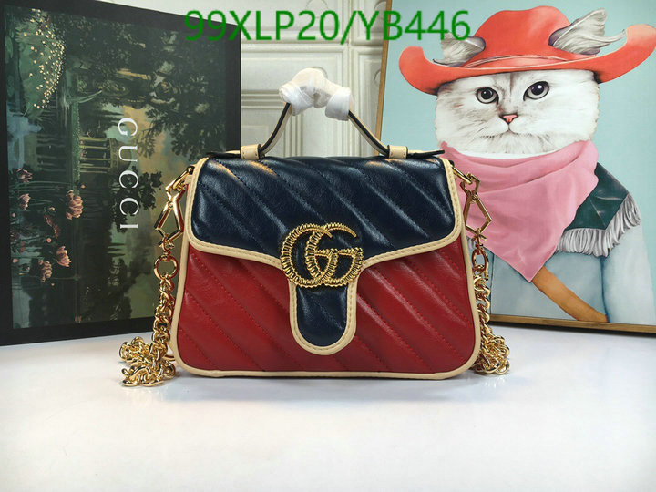 Gucci Bag-(4A)-Marmont,Code: YB446,$: 99USD