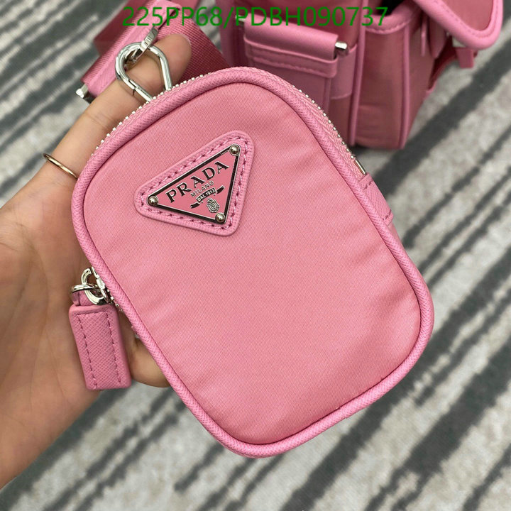 Prada Bag-(Mirror)-Diagonal-,Code:PDBH090737,$:225USD