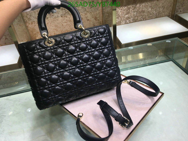 Dior Bags -(Mirror)-Lady-,Code: YB7440,$: 265USD