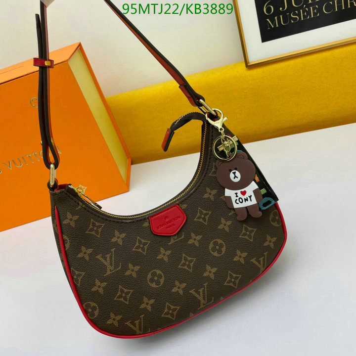 LV Bags-(4A)-Pochette MTis Bag-Twist-,Code: KB3889,$: 95USD