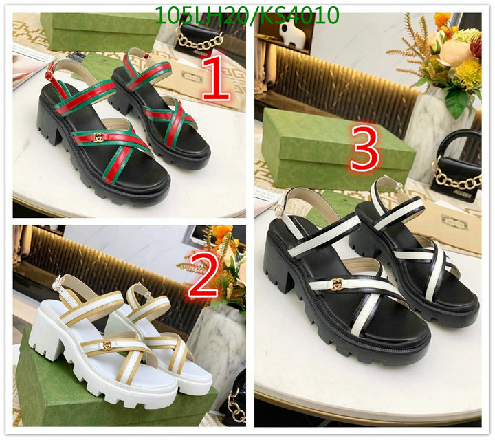 Women Shoes-Gucci, Code: KS4010,$: 105USD