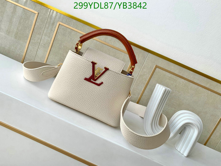 LV Bags-(Mirror)-Handbag-,Code: YB3842,$: 299USD