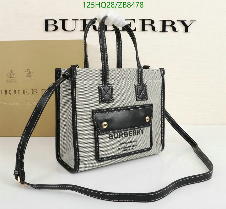 Burberry Bag-(4A)-Handbag-,Code: ZB8478,$: 125USD