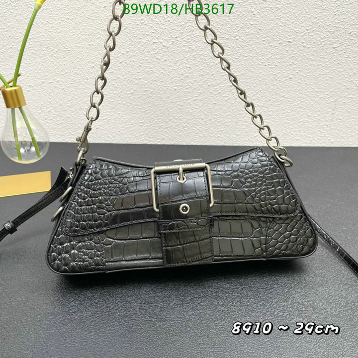 Balenciaga Bag-(4A)-Other Styles-,Code: HB3617,$: 89USD