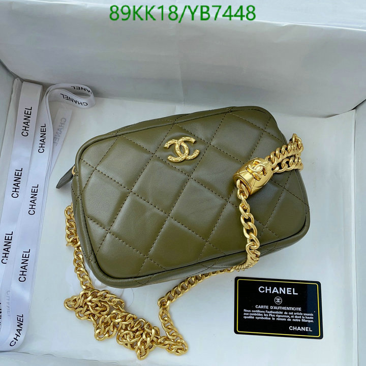 Chanel Bags ( 4A )-Diagonal-,Code: YB7448,$: 89USD