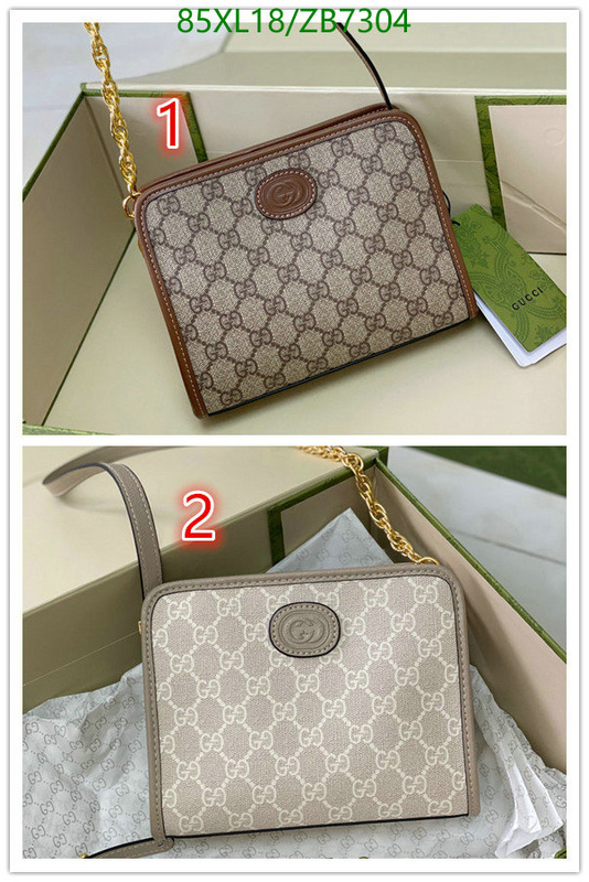 Gucci Bag-(4A)-Diagonal-,Code: ZB7304,$: 85USD