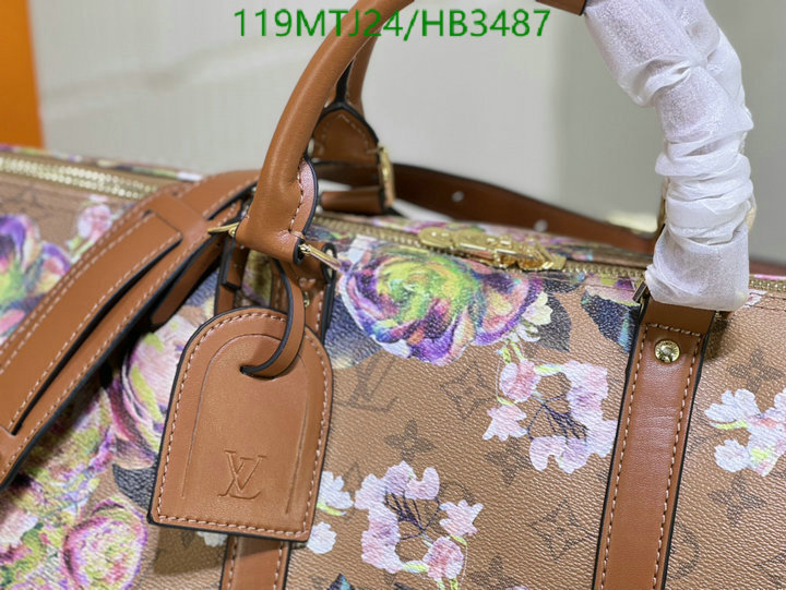 LV Bags-(4A)-Keepall BandouliRe 45-50-,Code: HB3487,$: 119USD