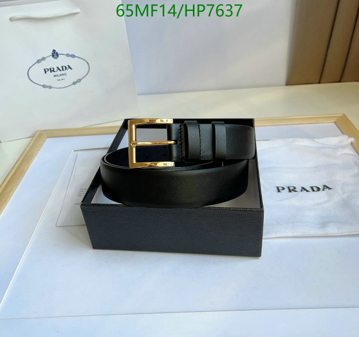 Belts-Prada, Code: HP7637,$: 65USD