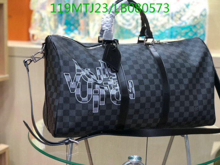 LV Bags-(4A)-Keepall BandouliRe 45-50-,Code: LB080573,$: 119USD