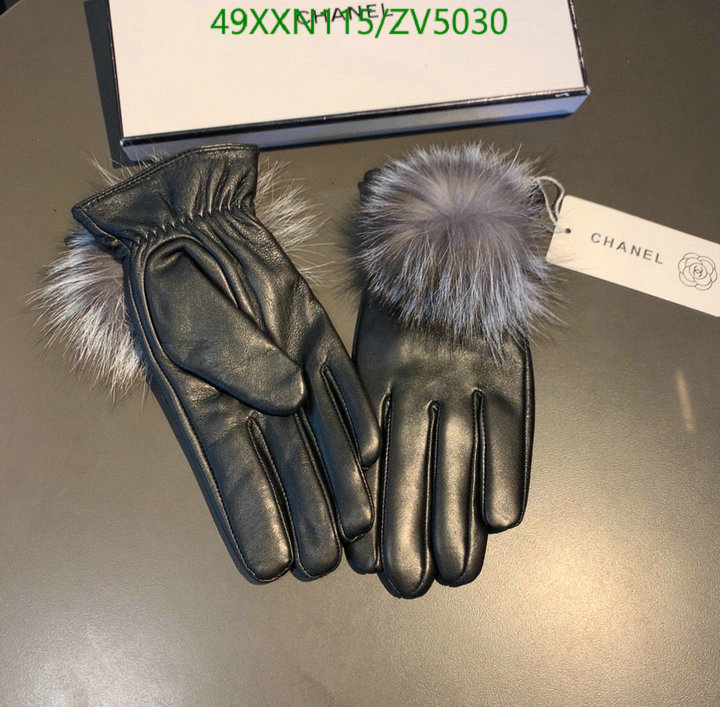 Gloves-Chanel, Code: ZV5030,$: 49USD