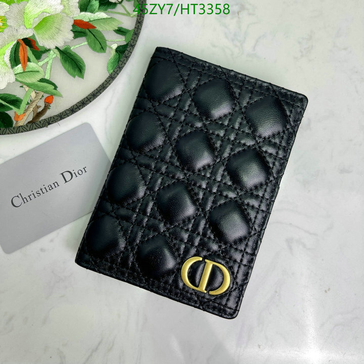 Dior Bags-(4A)-Wallet,Code: HT3358,$: 45USD