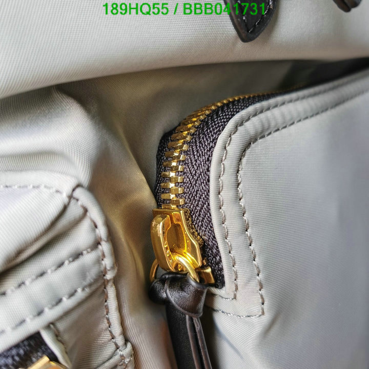 Burberry Bag-(Mirror)-Backpack-,Code: BBB041731,$: 189USD