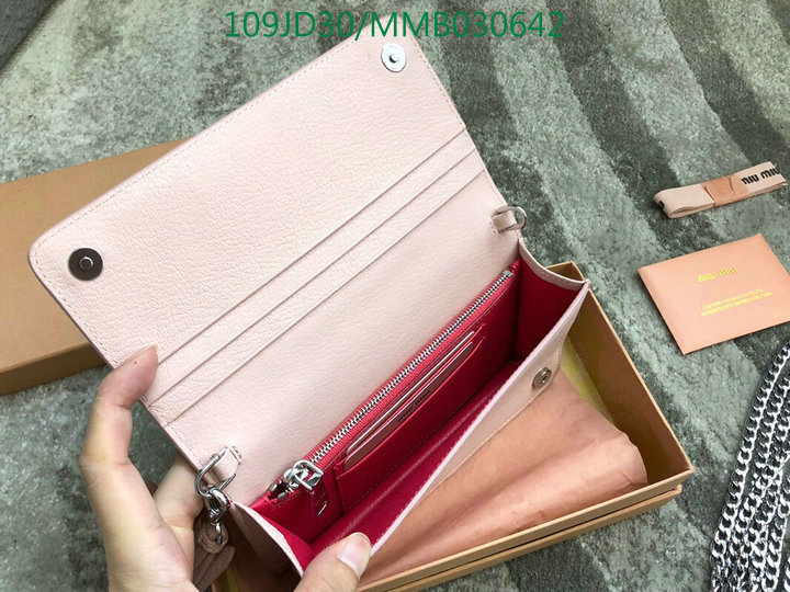 Miu Miu Bag-(Mirror)-Wallet-,Code: MMB030642,$:109USD