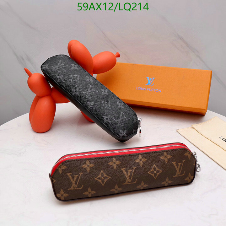 LV Bags-(4A)-Wallet-,Code: LQ214,$: 59USD