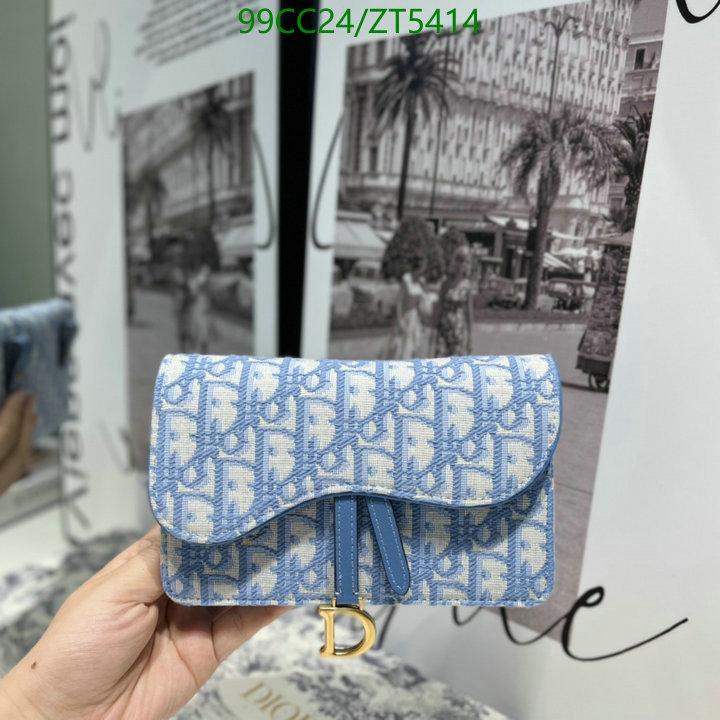 Dior Bags -(Mirror)-Wallet-,Code: ZT5414,$: 99USD