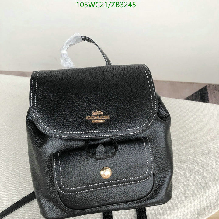 Coach Bag-(4A)-Backpack-,Code: ZB3245,$: 105USD