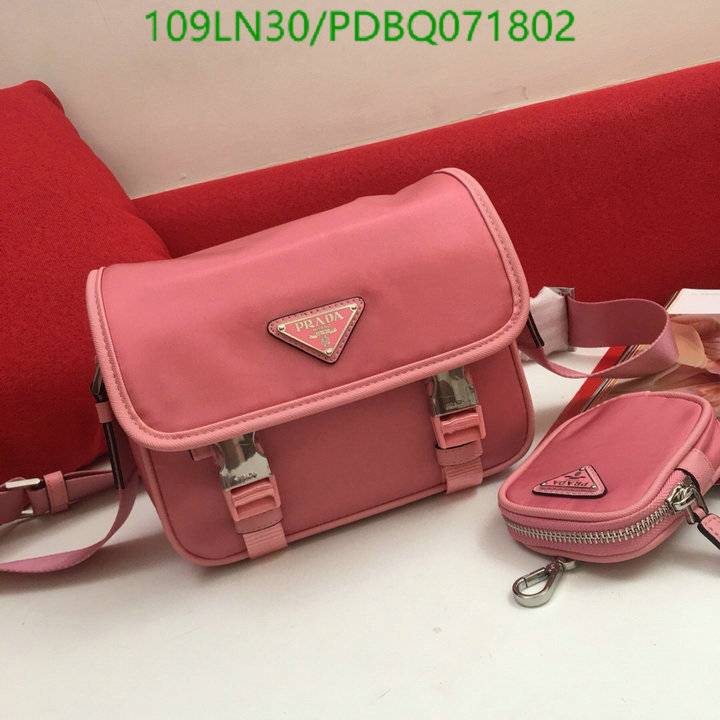 Prada Bag-(4A)-Diagonal-,Code:PDBQ071802,$: 109USD