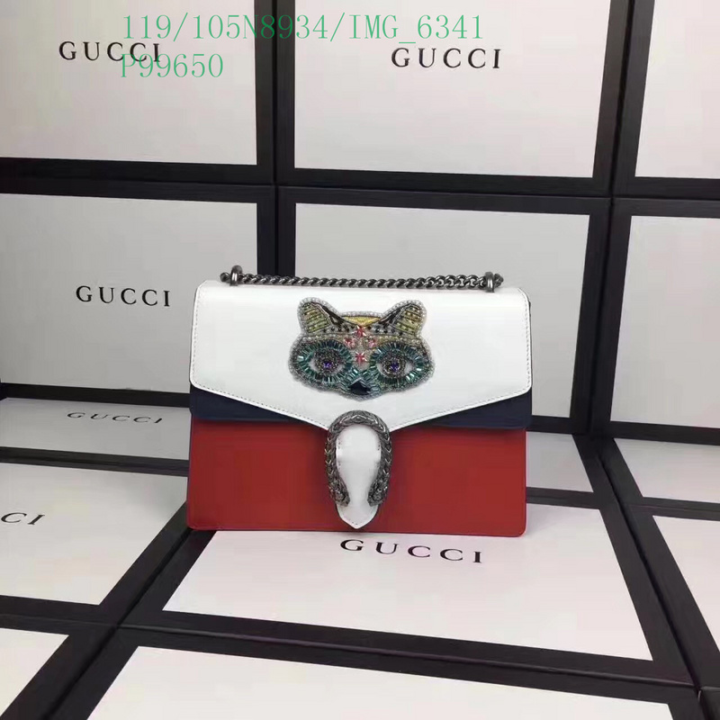 Gucci Bag-(4A)-Diagonal-,Code: GGB120103,$: 119USD