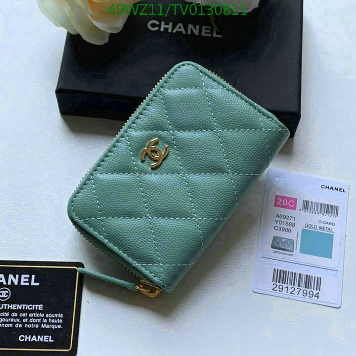 Chanel Bags ( 4A )-Wallet-,Code: TV0130811,$: 49USD