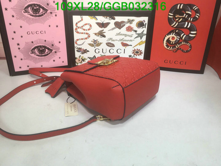 Gucci Bag-(4A)-Padlock-,Code: GGB032316,$: 109USD