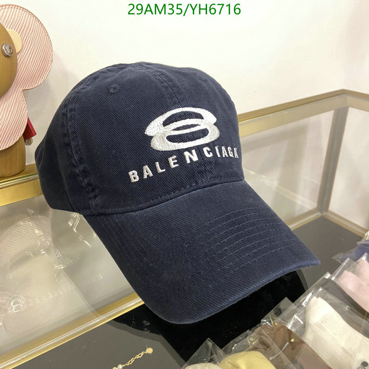 Cap -(Hat)-Balenciaga, Code: YH6716,$: 29USD