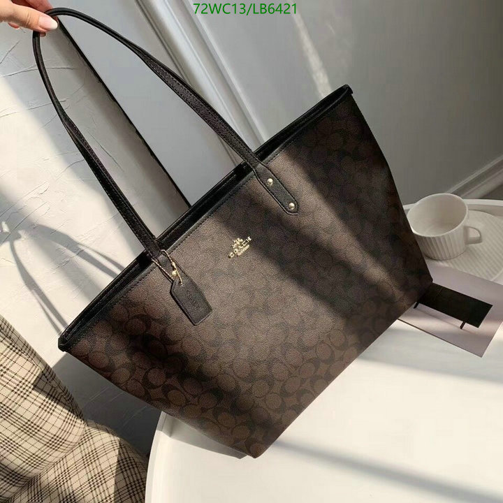 Coach Bag-(4A)-Tote-,Code: LB6421,$: 72USD