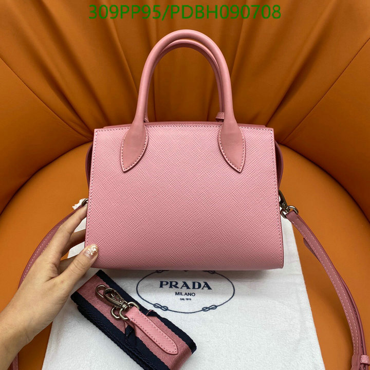 Prada Bag-(Mirror)-Handbag-,Code:PDBH090708,$:309USD