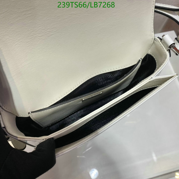 Prada Bag-(Mirror)-Diagonal-,Code: LB7268,$: 239USD