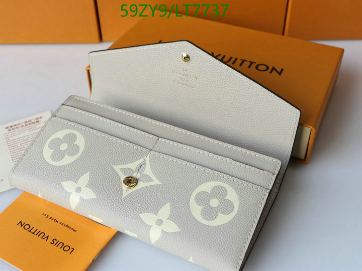 LV Bags-(4A)-Wallet-,Code: LT7737,$: 59USD