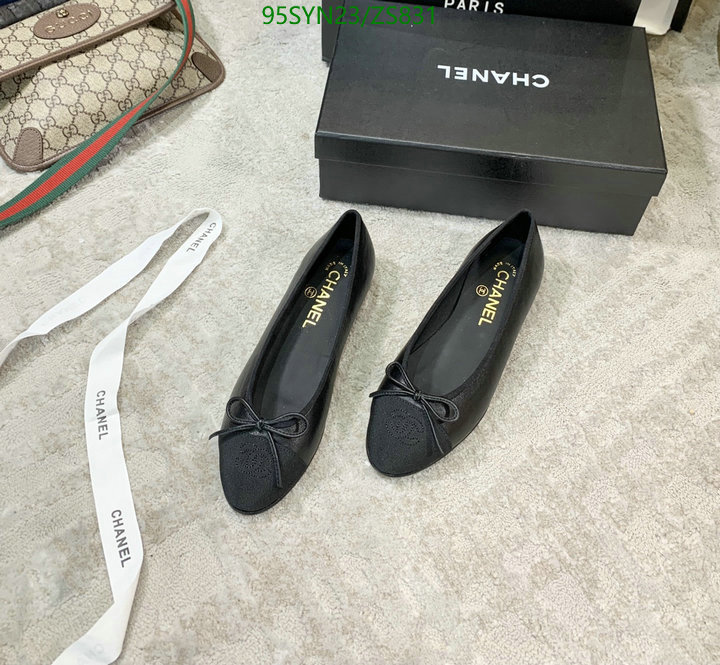 Chanel-Ballet Shoes,Code: ZS831,$: 95USD