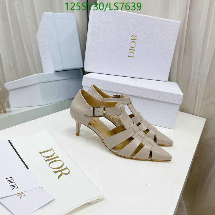 Women Shoes-Dior,Code: LS7639,$: 125USD