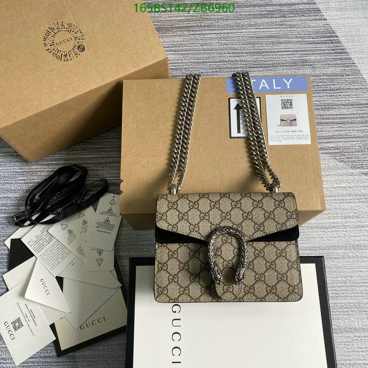 Gucci Bag-(Mirror)-Dionysus-,Code: ZB6960,$: 165USD